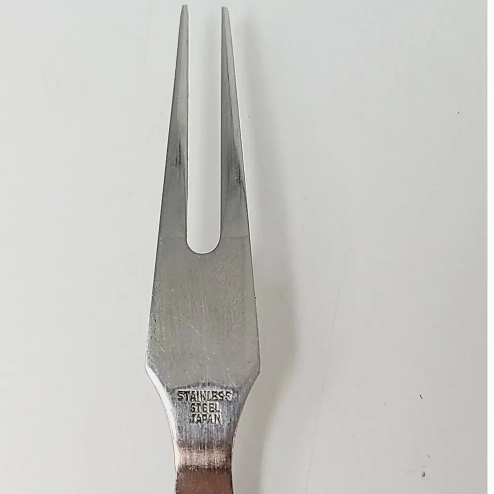 Vintage MCM Stainless Steel Hors d'oeuvres Fork 6.25